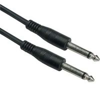 Black Point Products BA-165 Mono 1/4" Plug-Plug Cable, 12'