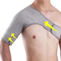 HELIALTH Shoulder Brace Adjustable, for Injury Prevention, Dislocated AC Joint, Labrum Tear, Tendonitis and Fracture, for Men and Women,Right,S