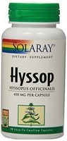 Solaray Hyssop Capsules, 450 mg, 90 Count