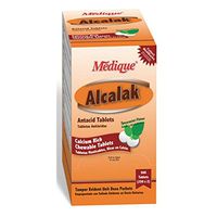 WP000-10113 10113 Antacid Alcalak Industrial Tablets 420mg 250X2 Per Box From Medique Pharmaceuticals -# 10113