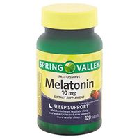Spring Valley Fast-Dissolve Melatonin, 10 Mg, 120 Tablets by Spring Valley