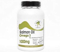 Salmon Oil Omega 3 1000mg ~ 100 Capsules - No Additives ~ Naturetition Supplements