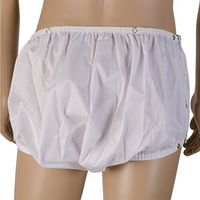 DMI Incontinence Pants to Prevent Leakage, for Men, Women and Children, Extra Large 46 to 52 Inches, White