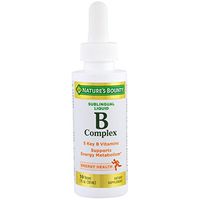 Nature's Bounty Vitamin B Complex Sublingual Liquid 2 oz