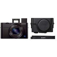 Sony DSC-RX100M III Cyber-shot Digital Still Camera with Premium Jacket Case (Black)
