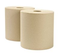 Renown 6004 Green Seal Certified Hard Roll Towel, 8" x 800', Natural