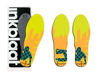 Inkblaat Odor Fighting Insoles – 24 Designs - Quirky, Fashion, Eco-Friendly Shoe Inserts – Large - Robo Girl