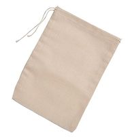 Cotton Muslin Bags 10 Count (8 x 12 inches) Natural Drawstring, made with 100% cotton in the USA by Celestial Gifts