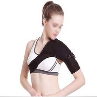 HELIALTH Shoulder Brace for Men and Women, Shoulder Heating Pad for Rotator Cuff, AC Joint, and tendonitis Muscles Pain Relief.