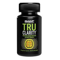 Giant Sports Tru Clarity - Keto Nootropic Brain Support Supplement for Better Memory, Focus, and Mental Clarity | Includes B12, Ginkgo Biloba, DMAE, Bacopa Monnieri, Rhodiola Rosea | 30 Capsules