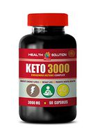 Fat Burner Fat Burner for Men - Keto 3000 MG - EXOGENOUS Ketone Complex - Keto Energy pre Workout - 1 Bottle 60 Capsules