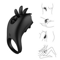 High-end Product Delay Toys Trainer for Men Power Male Pènnis Rìng Vibórators Sèx Waterproof Toy