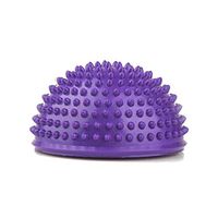DIBIO 2Pcs Anti-Slip Foot Massage Ball Half Ball Yoga Balance Spiky Massager Ball Stepping Stone Trigger Point Hemisphere for Children and Adults