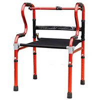 XIAOXIAO Sliding Walker, Foldable Walker Walking Frame, Suitable for Middle-Aged and Elderly and Lower Limb Rehabilitation Training