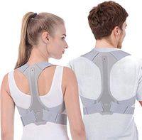 Posture Corrector for Men and Women - Adjustable Upper Posture Brace for Support,Providing Shoulder-Neck-Back Relief Pain (M)