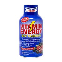 Vitamin Energy Shots - Energy Lasts up to 7+ Hours* | B12 14,000% | Great Tasting | Keto 0 Sugar & 0 Carbs (24 Pack)