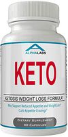 Alpha Labs Keto Weight Loss Diet Pills Advanced Energy Ketones Supplement Capsules by Alphalabs