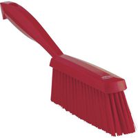 Vikan 45894 Bench Brush, Polypropylene/Polyester Bristle, 14", Red
