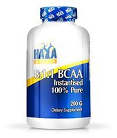 Haya Labs Sports BCAA /8:1:1/ HICA | Powerful and Instant Powder Blend with Branched Chain Amino Acids (BCAAs) for Pre, Intra and Post-Workout | Natural Product 200g