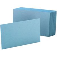 Oxford Card,Index,Plain,4X6,Be (7420BLU)