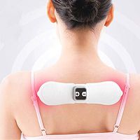Portable Neck Massager Cervical Massage Multifunction Mini Pulse Silica Gel Massager Charging Batteries