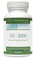 D3-5000 | 90 Softgels | Convenient Supra-Dose Vitamin D3 | Pharmaceutical Grade