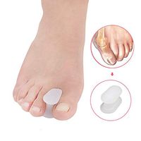 10 Pieces Gel Toe Bunion,Toe Spacers Toe Corrector and Straightener Orthotics for Bunion Overlapping Toes, Bunion Toe Pain Relief - (L Size)