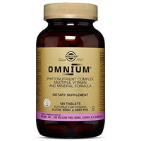 Solgar – Omnium Phytonutrient Complex Multiple Vitamin & Mineral Formula, 180 Tablets