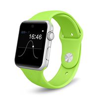 ⌚ LEMFO LF07 Bluetooth Smart Watch SmartWatch for Apple iPhone iOS Android Smartphones Looks Like Apple Watch Reloj Inteligente (Green Silver)