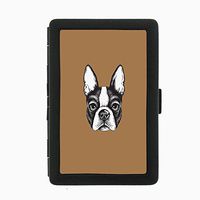 Bulldog Black Cigarette Case Holder Wallet RFID-blocking