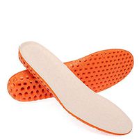 Honeycomb Invisible Height Increase Insoles Flexibility Shock Absorbing Sports Shoes Insert Cushions (2.5cm Men's 8-12 US/Women's 10-11 US)