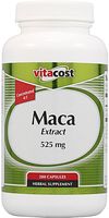 Vitacost Maca Extract - 525 mg - 200 Capsules