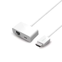 MagicEther Full HD Wireless Display Receiver Connect The Router via Ethernet Cable, iOS/Android/Mac OS/Windows Support, Google Home/Alexa Voice Control, OTA Updates, Easily Setup