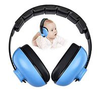 Noise Cancelling Headphones for Kids, Adjustable Babies Ear Protection Earmuffs Noise Reduction for 0-3 Years Babies, Toddlers, Infant (Blue)