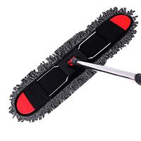 ZLMI 360 Degree Rotation Mop Microfiber Aluminum Caterpillar Cleaning Floor Mopping,70CM