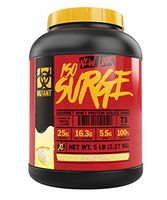 Mutant ISO Surge Whey Protein Powder Acts Fast to Help Recover, Build Muscle, Bulk and Strength, Uses Only High Quality Ingredients, 5 lb - Coconut Cream
