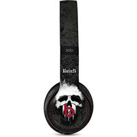 Skinit Decal Audio Skin for Beats Solo 3 Wireless - Officially Licensed Marvel/Disney The Punisher White Skull Design