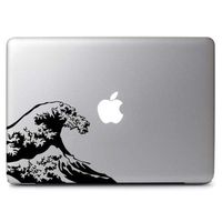 Wave Japan Fuji Vinyl Decal Sticker for MacBook Air Pro Laptop Car Window