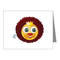 Note Cards (10 Pack) SmileyFace Zodiac Leo