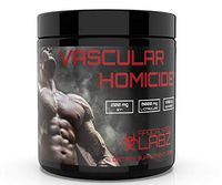 Apocalypse Labz Vascular Homicide - Non Stimulant Pre-Workout Pump Supplement Powder - Vasodilator & Muscle Growth Builder - Natural Energy Booster with L-Citrulline - No Carbs, Sugar, Calories - 394g