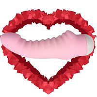 Portable Computer Force LED Mini Vibrator 7 Speed Waterproof Design USB Cable Rechargeable for Bedroom,Bathroom,Patio,Gate,Yard,Parties -(Pink)