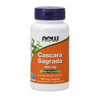 NOW Cascara Sagrada 450 mg 100 Capsules