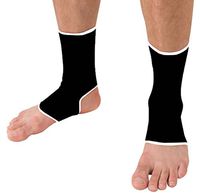 Shop Flash 2 Piece Energizing Compression Women's Ankle Support, Black, Small, 0.09 Pound