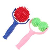 HEALLILY Massage Roller Ball Handheld Massage Ball Muscle Relief Stick Neck Massage Tool for Women Adults Men 2 Pcs