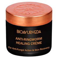 BIOAYURVEDA Ringworm Healing Cream with Organic Formula for Athletes Foot, Ringworm, Jock Itch, Foot Infections and Skin Rash |For Men and Women (2 Fl Oz)