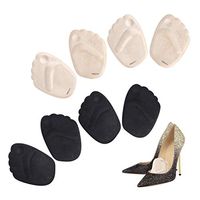 8 PCS Metatarsal Pads for Women, THOMEN Upgare Shoes Pads, Ball of Foot Cushions, Soft Gel Shoe Insoles for Pain Relief, Neuroma, Bunions, Callus, Cushioning