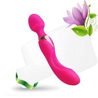Soft USB Charging Dual Motor Wireless Waterproof 10 Speed Vibration & Cordless Vibrating Life Good Assistant Magic Elimination