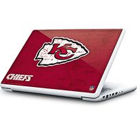 Skinit Decal Laptop Skin for MacBook 13-inch - Officially Licensed NFL Kansas City Chiefs Distressed Design