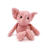 Thermal-Aid Zoo — Tiny the Elephant — Kids Hot and Cold Pain Relief Heating Pad Microwavable Stuffed Animal and Cooling Pad — Easy Wash, Natural Sleep Aid — Pregnancy Must-Haves for Baby First Aid Kit