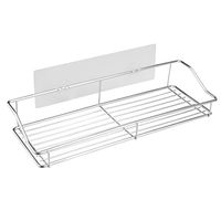 Ywoow Stainless Steel Storage Rack Kitchen Bathroom Shelf Storage Wall Shelf Organizer US Warehouse Sending